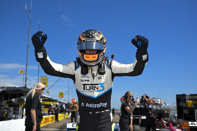 El piloto de Miami que elige a Argentina y va por el sueño de IndyCar