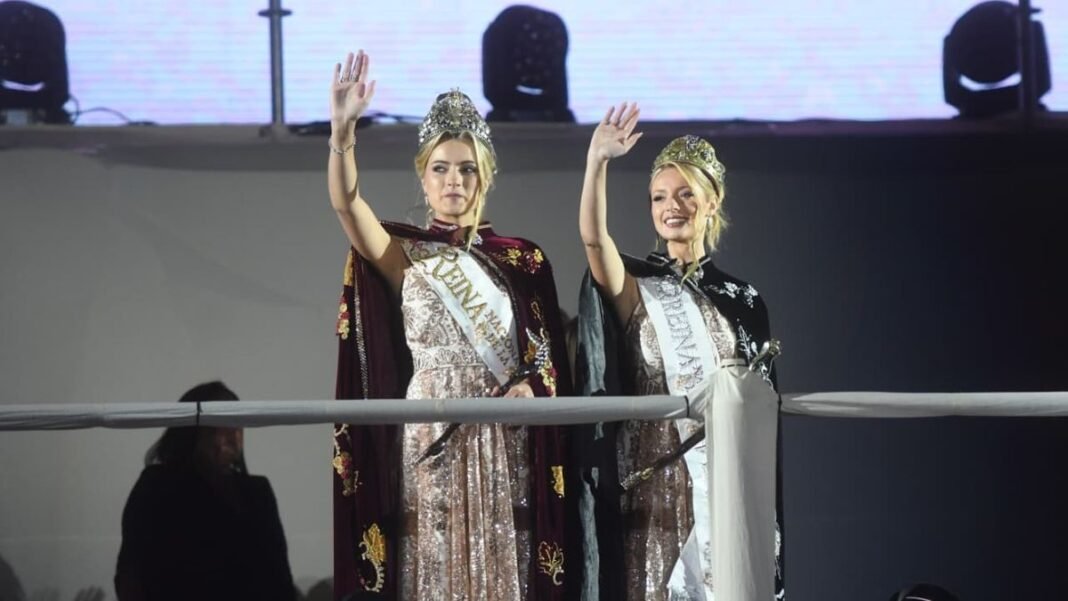 Azul Antolinez es la nueva Reina de la Vendimia: Mendoza celebró 90 años con todo