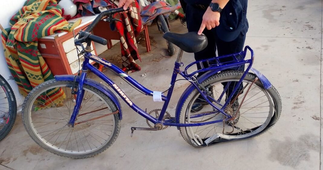 Un hombre de 77 años en bicicleta fue atropellado por atrás en Rivadavia: agonizó horas y murió