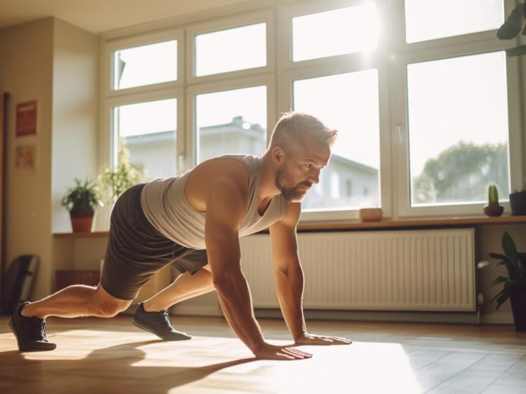El circuito de 30 minutos que mide y mejora tu estado físico desde hoy: seis ejercicios, sin gimnasio