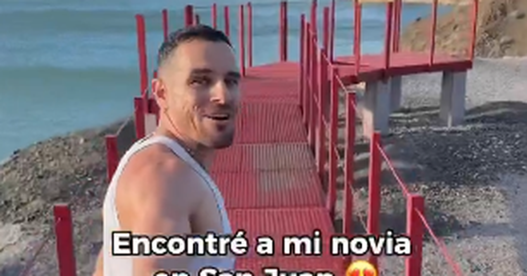 “¡Encontré a mi novia!”: un influencer yanqui se enamoró de San Juan y sus videos se volvieron virales