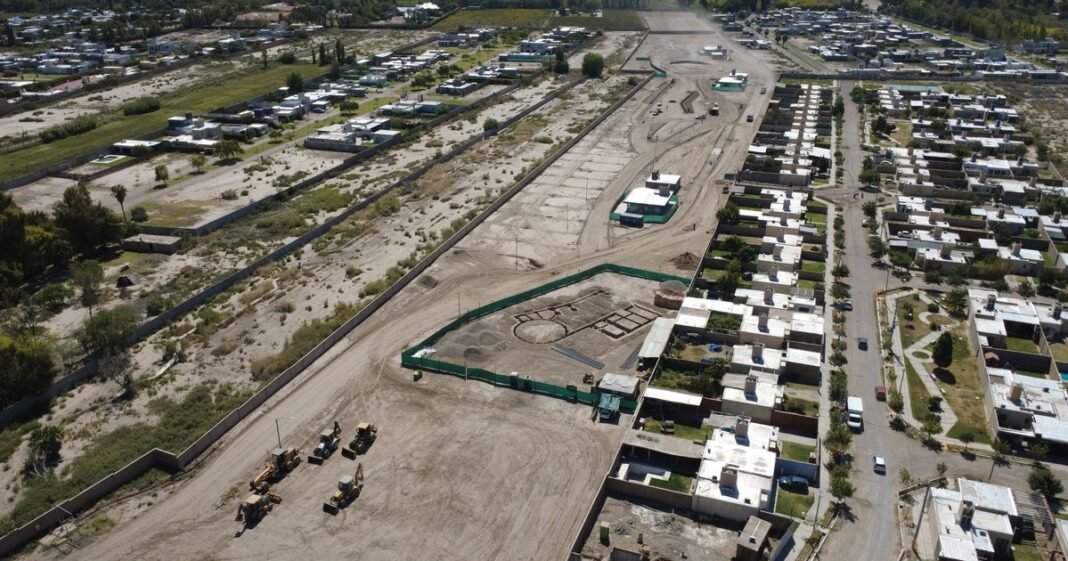 Visto desde el aire: así luce la zona que se convertirá en el nuevo pulmón verde de San Juan