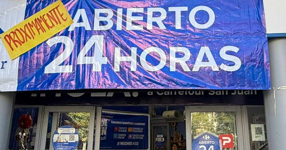San Juan tendrá su primer supermercado abierto las 24 horas: cómo será el servicio