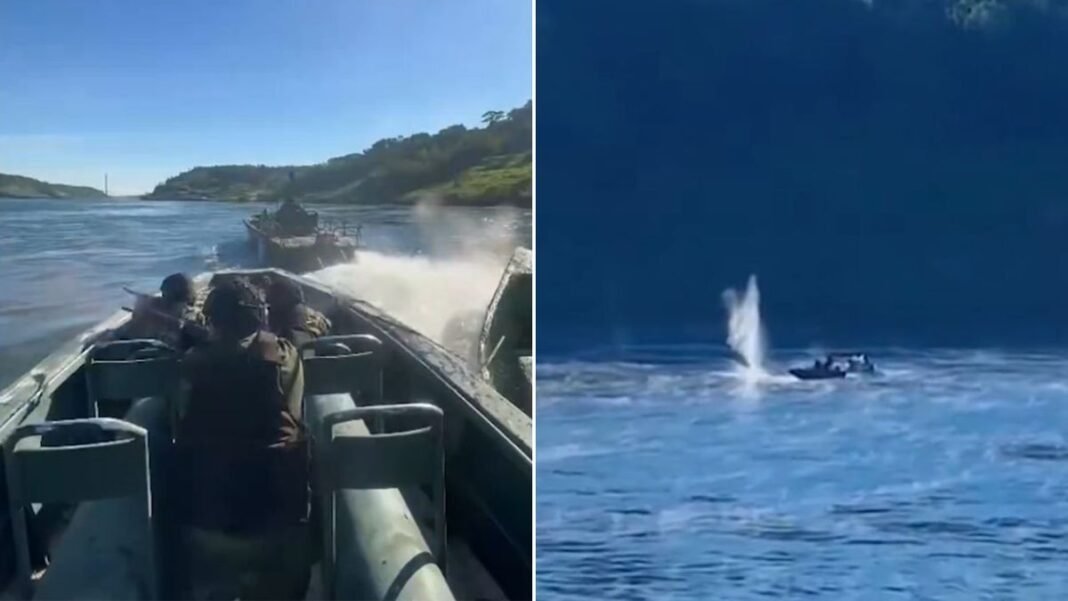 Tiroteo en Puerto Iguazú: fuerzas federales enfrentaron a contrabandistas y quedó todo filmado