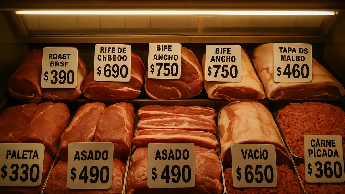 La carne vacuna se va de la mesa: consumo caería al piso de 20 años