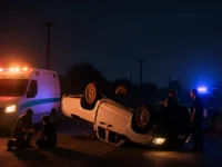 Choque y vuelco de dos Jeep en Albardón: ningún herido grave