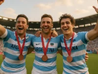 Los Pumas 7s se colgaron el bronce en Valladolid y van por todo en Bordeaux