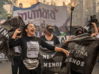 Bullrich cruzó al «partido feminista» en plena marcha del Ni Una Menos