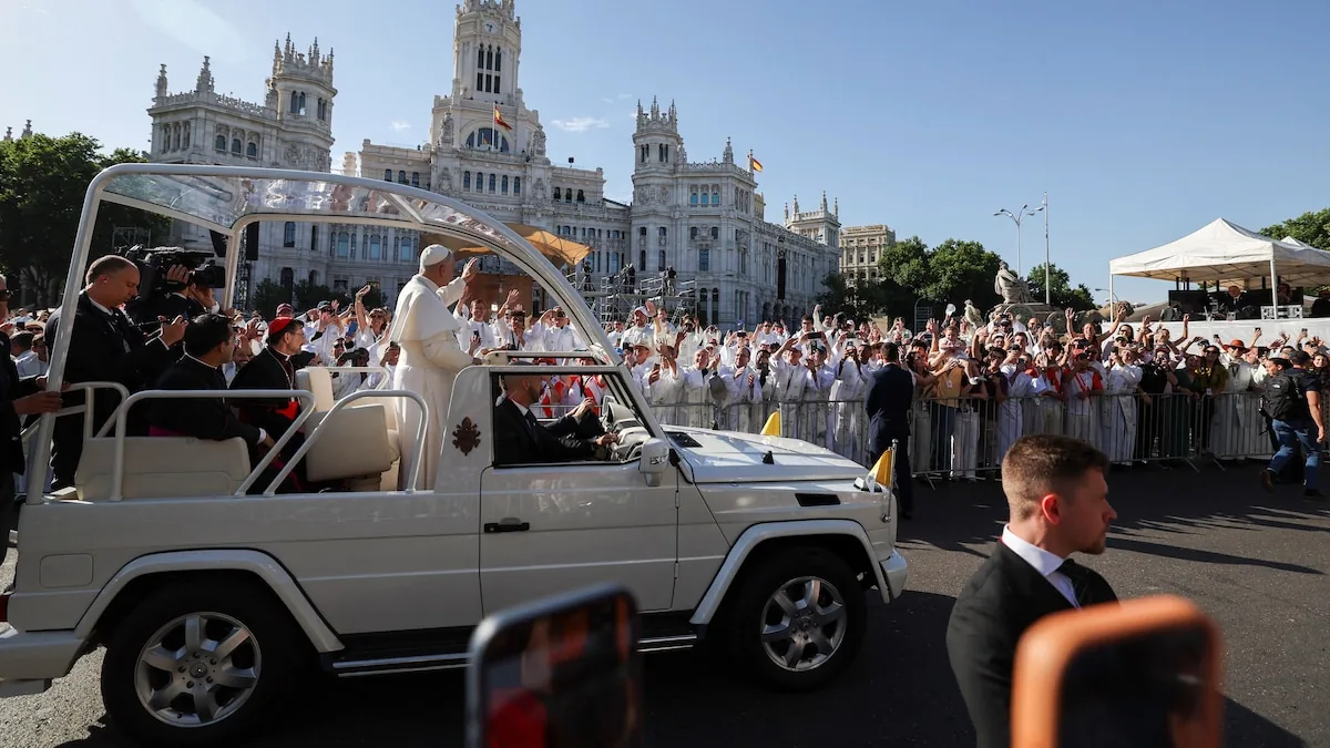 León XIV celebró misa ante un millón de personas en Madrid