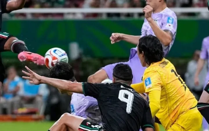 México le ganó 1-0 a Corea del Sur y está a un paso del Mundial