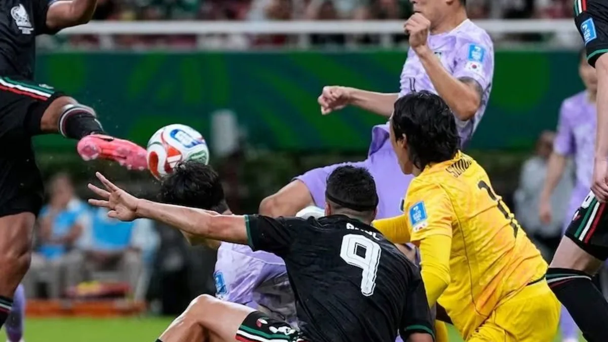 México le ganó 1-0 a Corea del Sur y está a un paso del Mundial