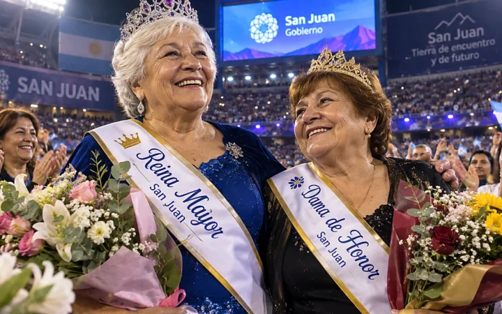 La reina de San Juan baila folclore y no se detiene por nada