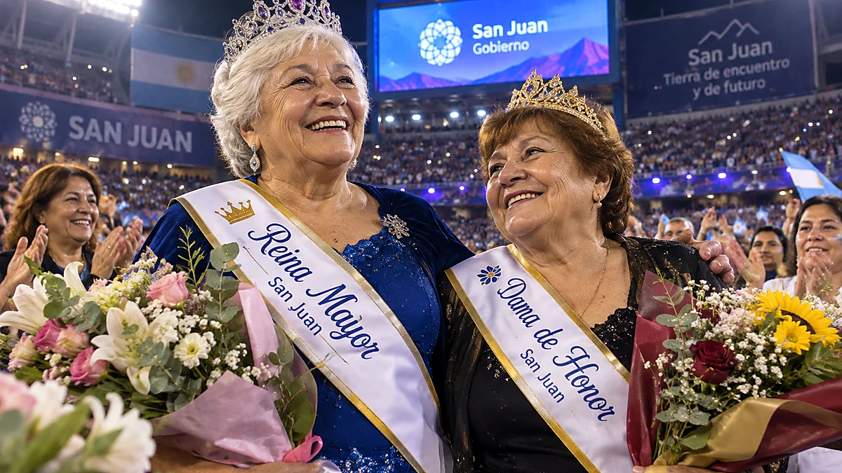 La reina de San Juan baila folclore y no se detiene por nada