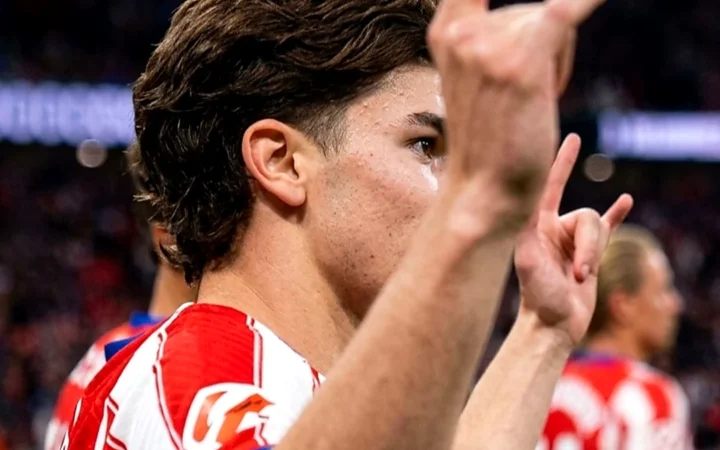 Julián Álvarez marcó, pidió perdón y cerró la herida con el Atlético Madrid