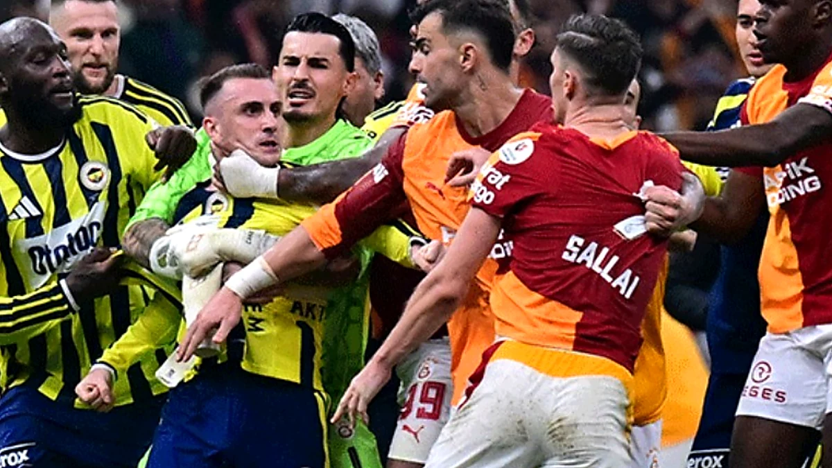 La pelea que terminó a piñas en el clásico más caliente de Europa