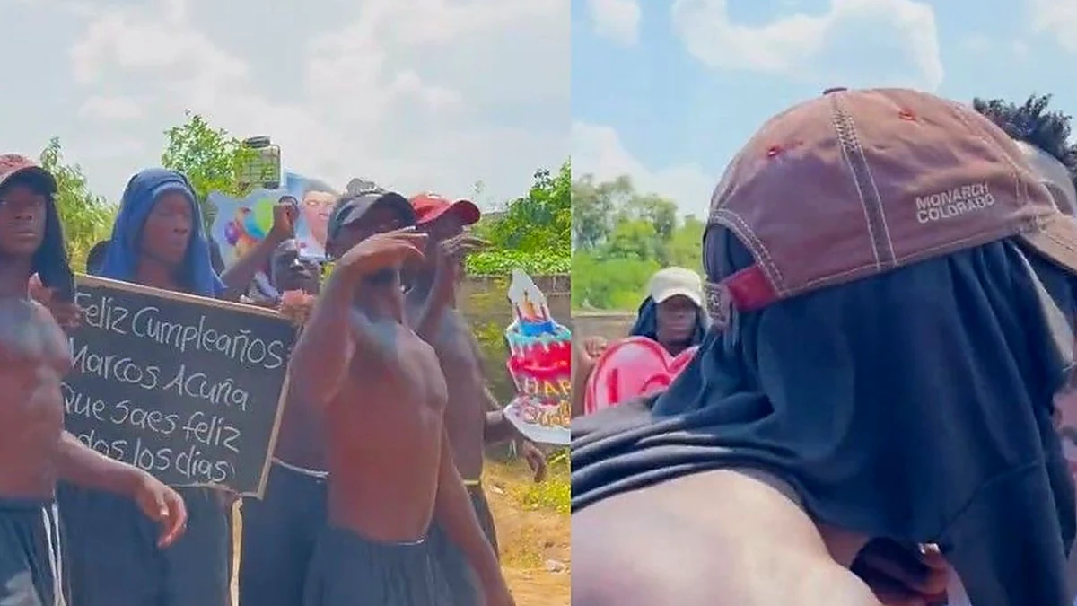El video viral que le hicieron al Huevo Acuña antes del Superclásico
