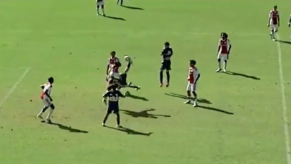 El golazo de chilena de Boca que te va a dejar con la boca abierta