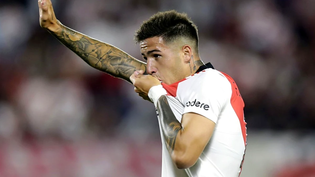 Enzo prometió volver a River y se hará cargo del archivo